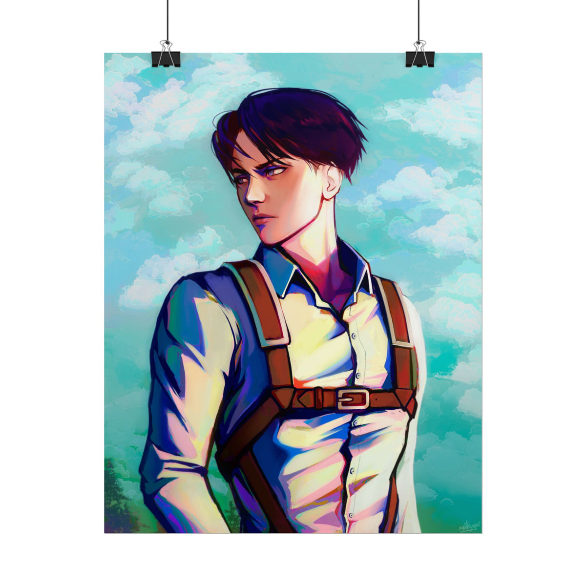 Levi Ackerman Attack on Titan — Rolled Poster