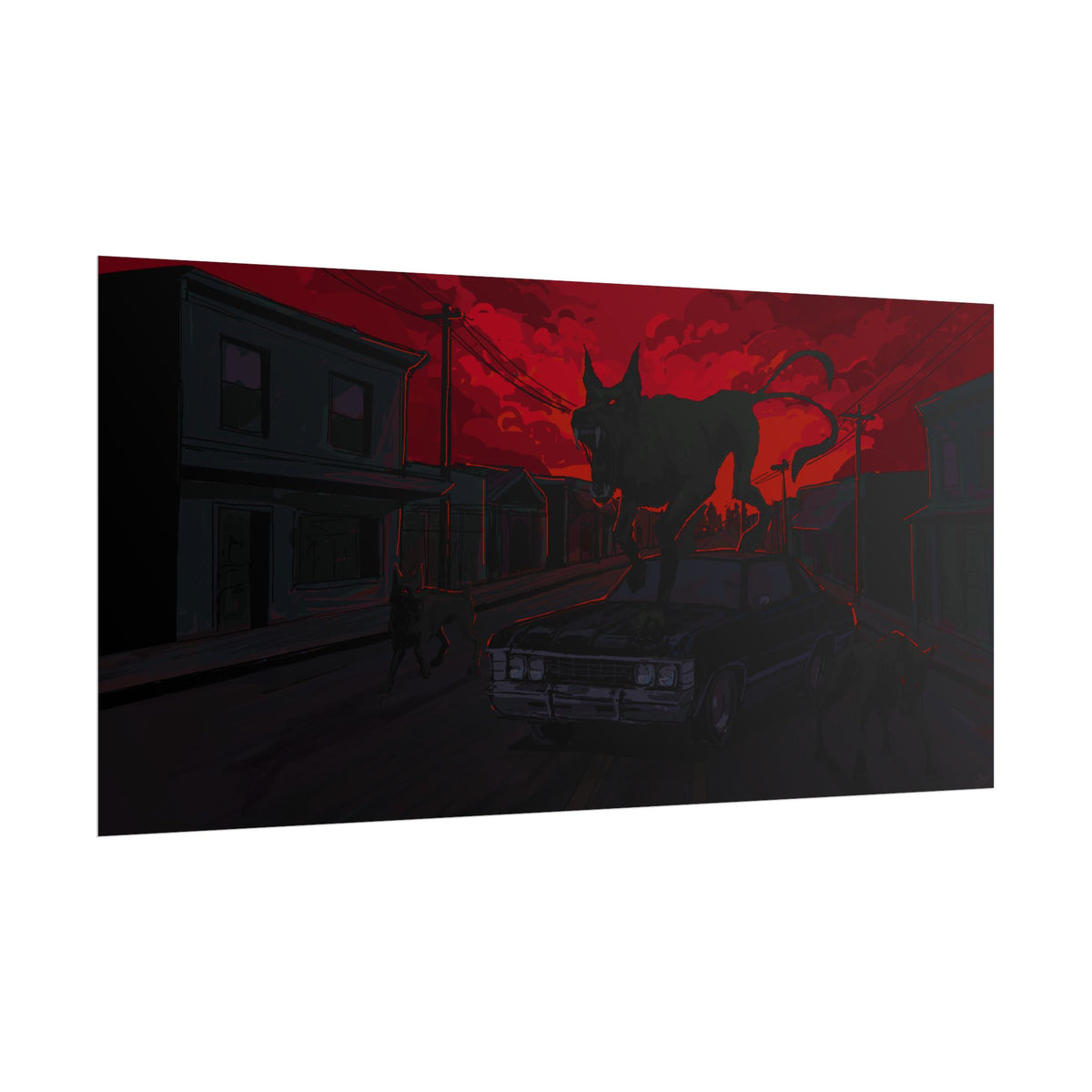 LowRes Supernatural — Rolled Poster