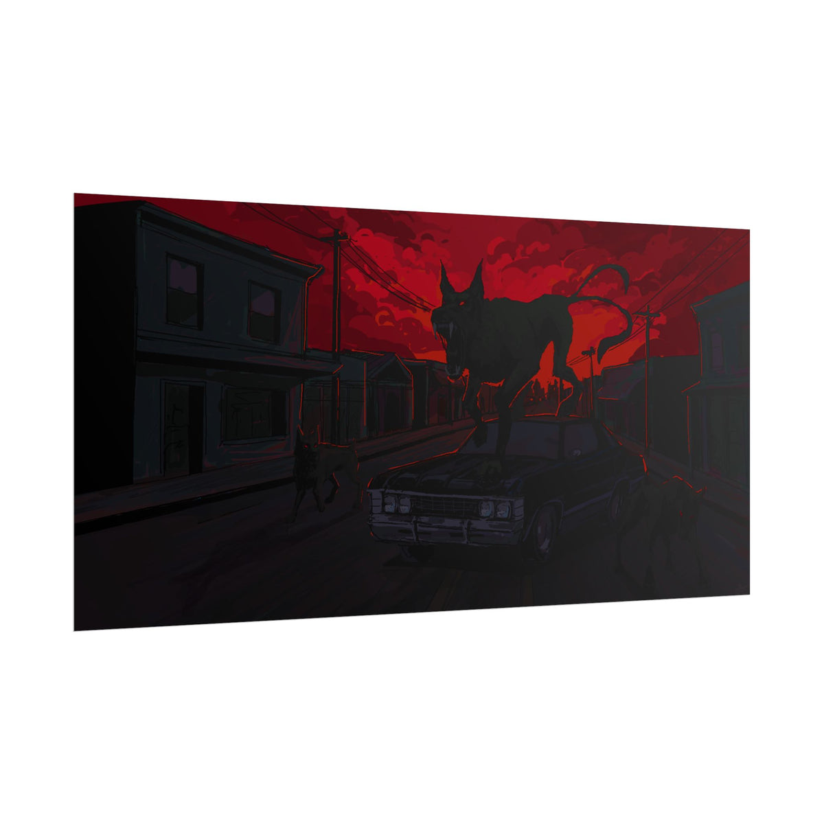LowRes Supernatural — Rolled Poster