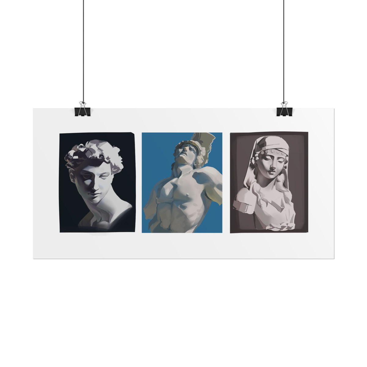 Sculpture Studies — Rolled Poster