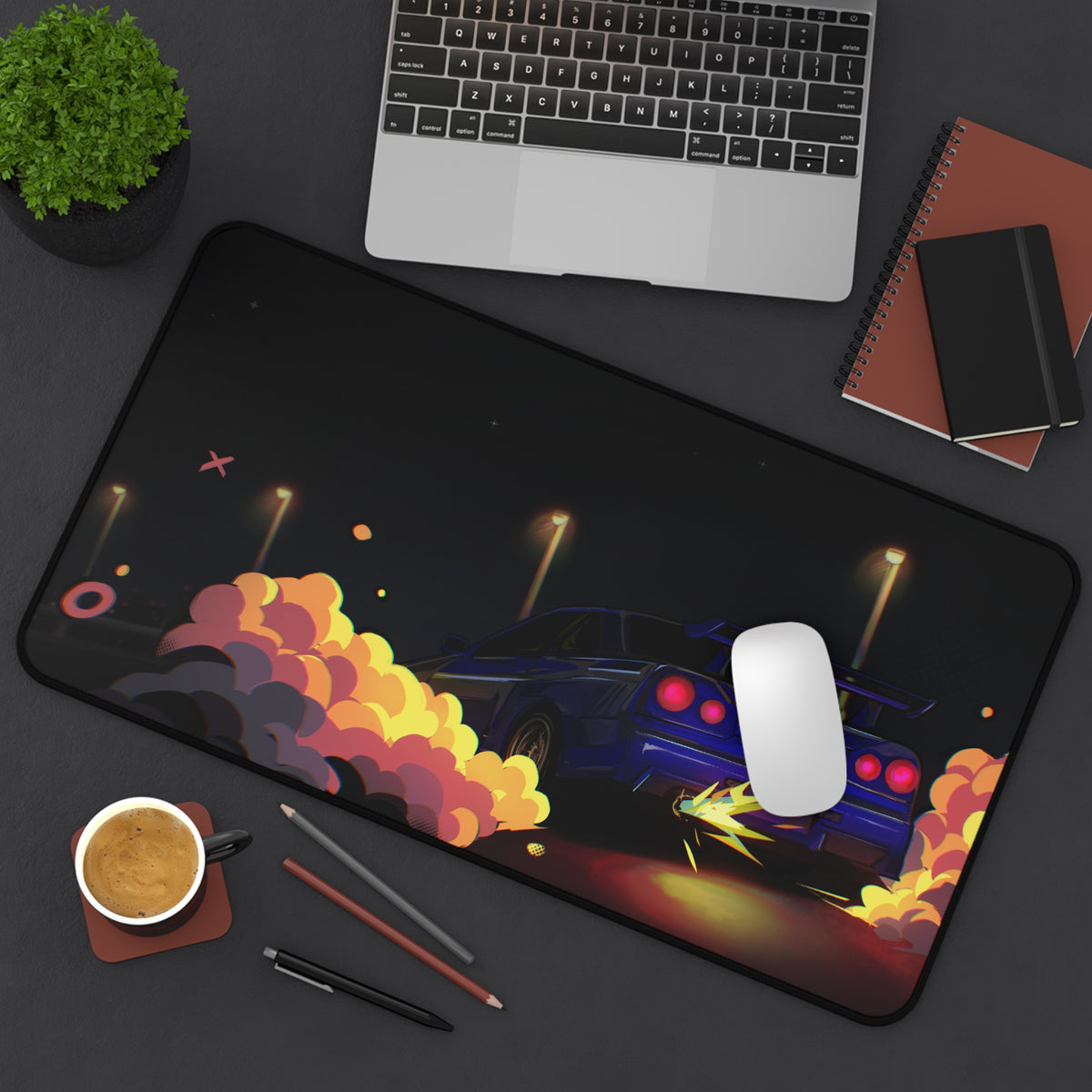 Racing Japanese Car — Desk Mat