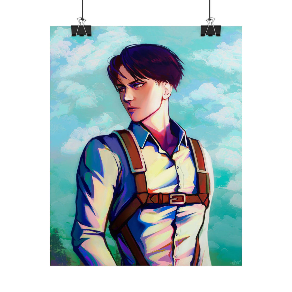 Levi Ackerman Attack on Titan — Rolled Poster