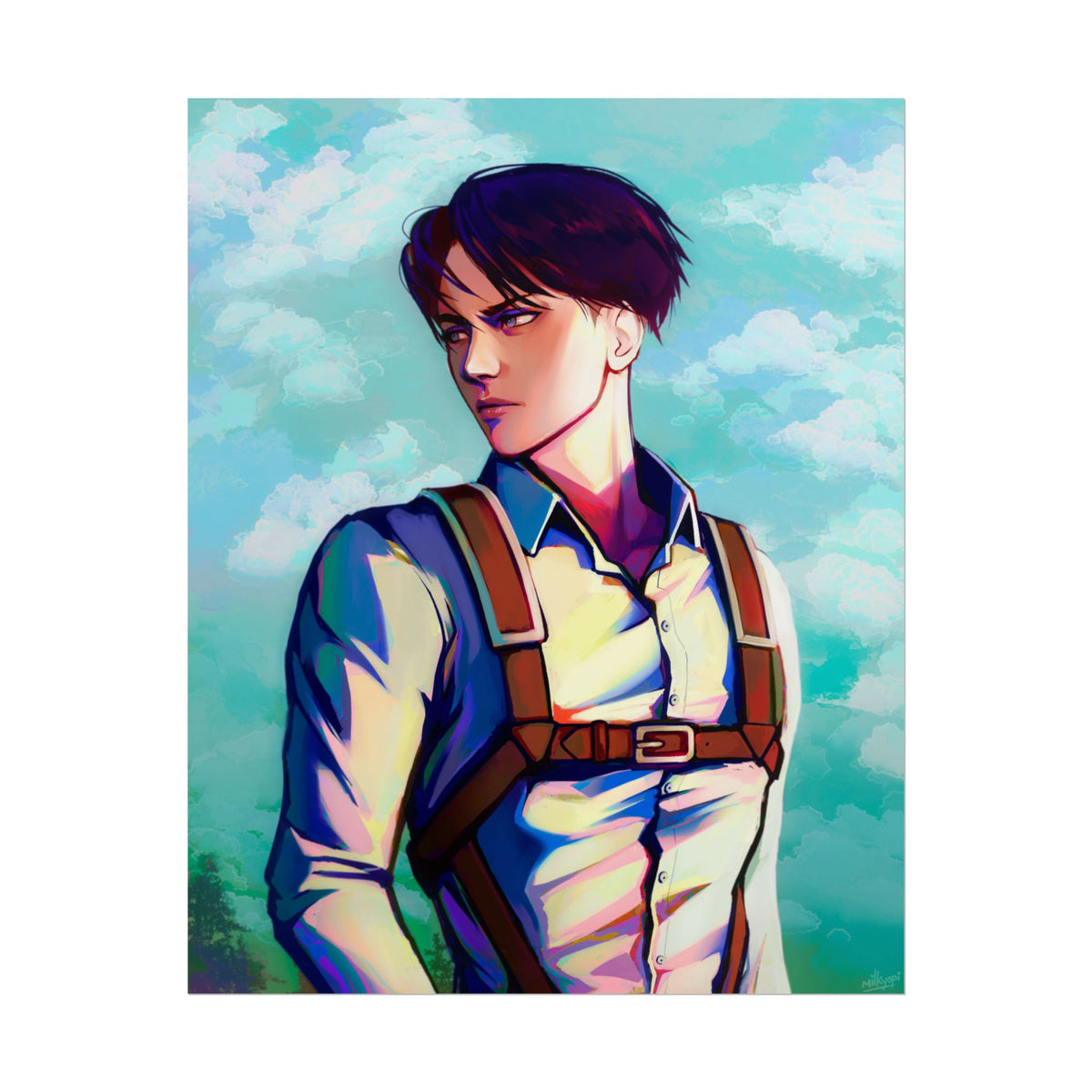 Levi Ackerman Attack on Titan — Rolled Poster