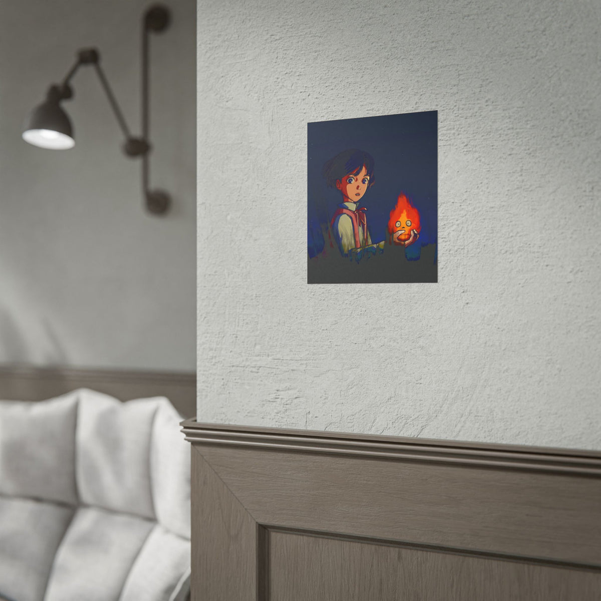 Little Howl Howl's Moving Castle Fan Art — Rolled Poster
