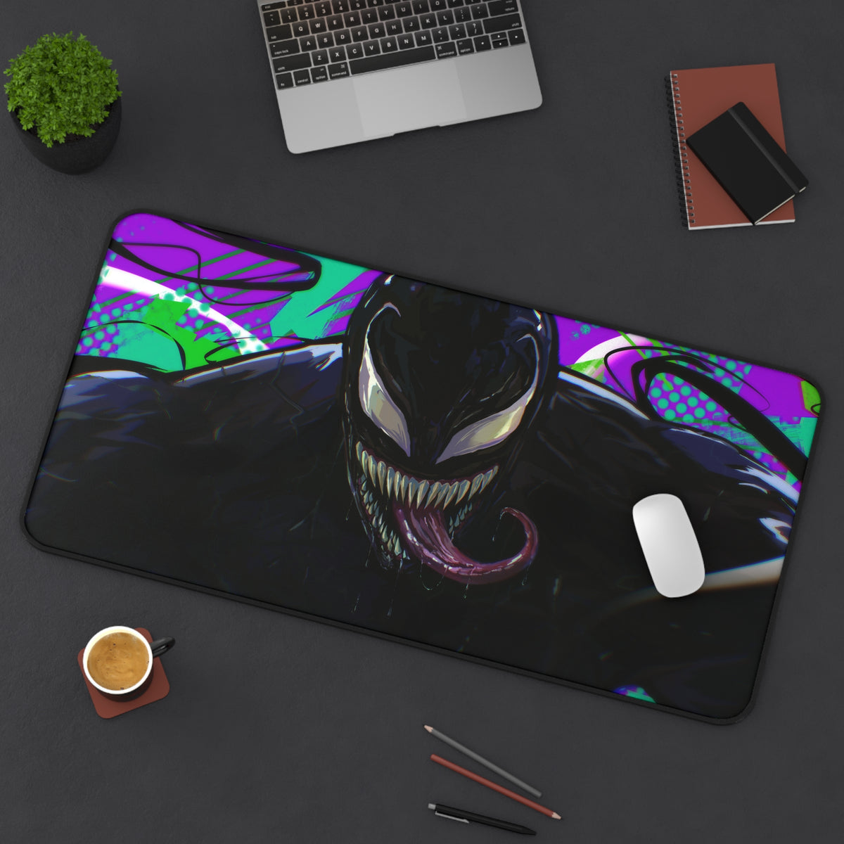 Venom Marvel Fan Art — Desk Mat
