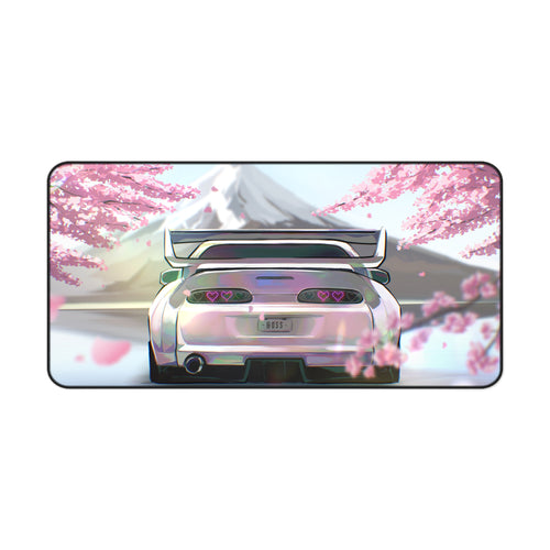 Cherry Blossom Japanese Car — Desk Mat