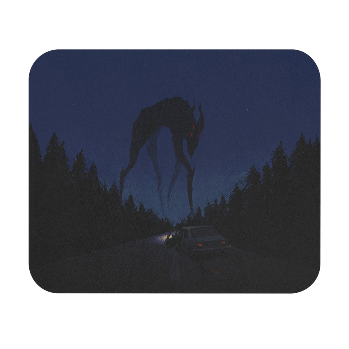 LowRes Eerie — Mouse Pad