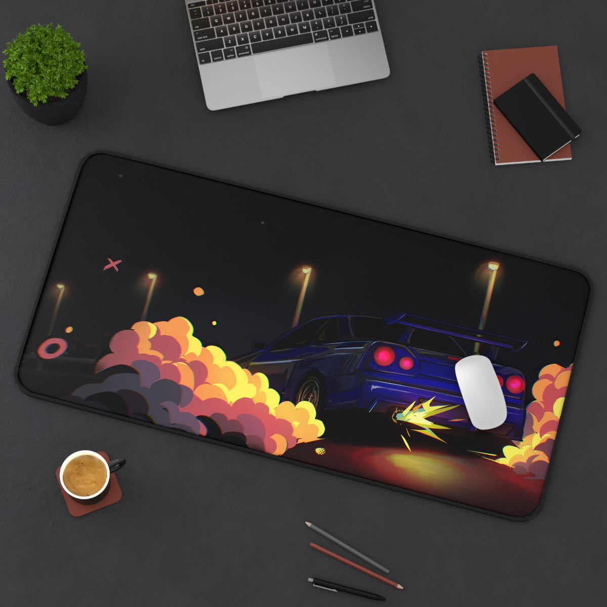 Racing Japanese Car — Desk Mat