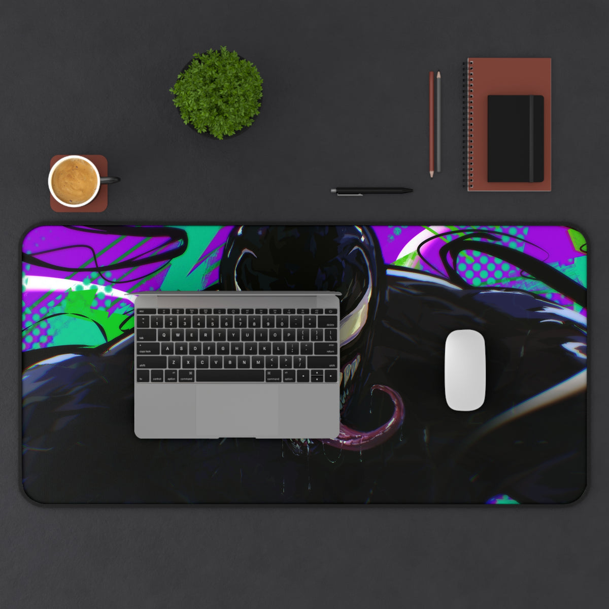 Venom Marvel Fan Art — Desk Mat
