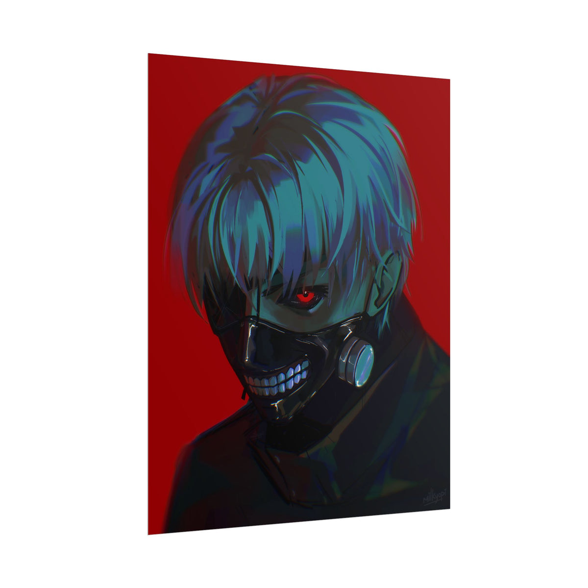 Kaneki Ken Tokyo Ghoul Fan Art — Rolled Poster
