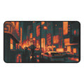 Cyberpunk City (nether ver.) — Desk Mat