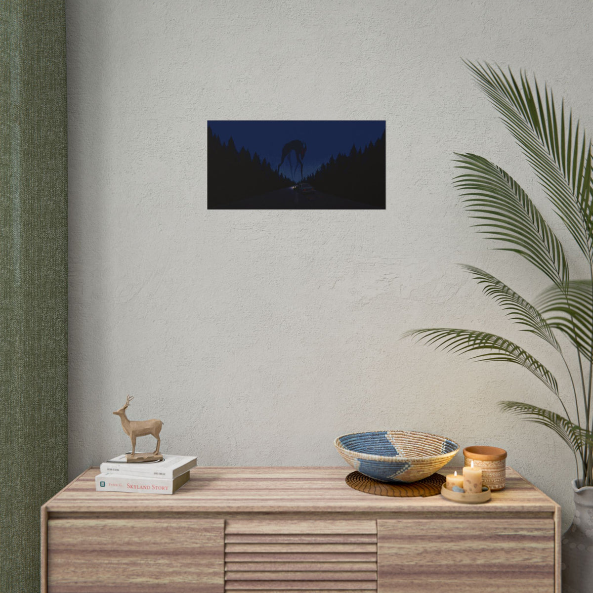 LowRes Eerie — Rolled Poster