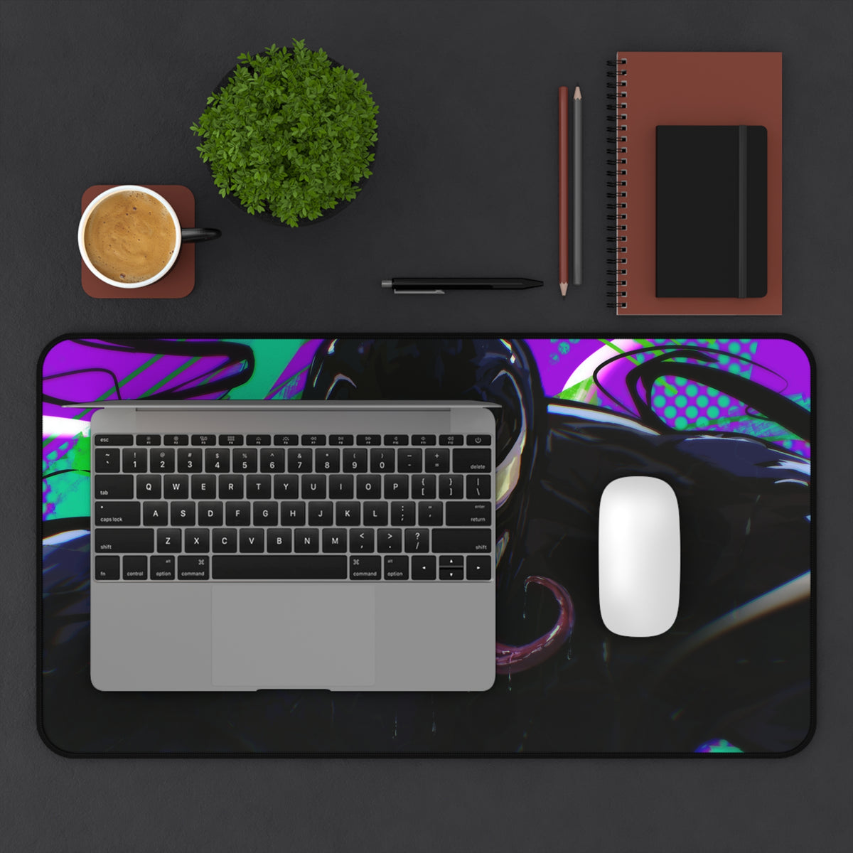 Venom Marvel Fan Art — Desk Mat