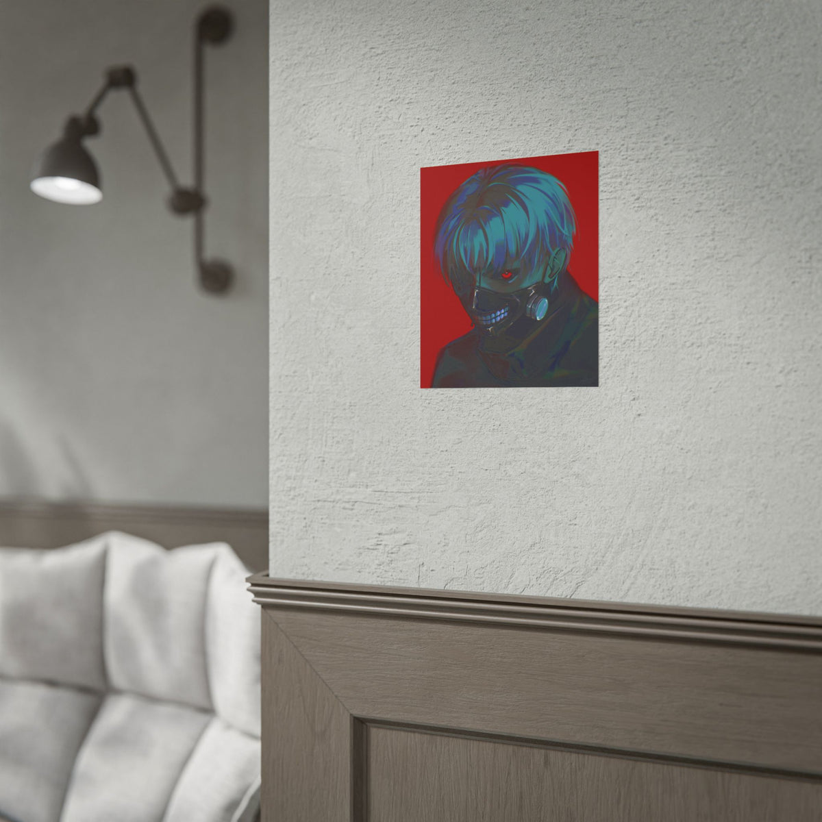 Kaneki Ken Tokyo Ghoul Fan Art — Rolled Poster