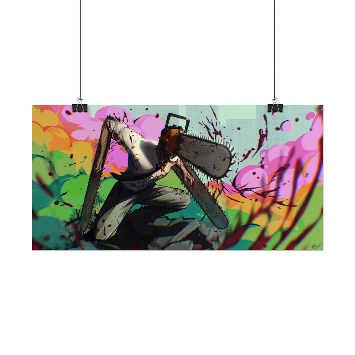 Chainsaw Man Denji — Rolled Poster