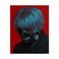 Kaneki Ken Tokyo Ghoul Fan Art — Rolled Poster