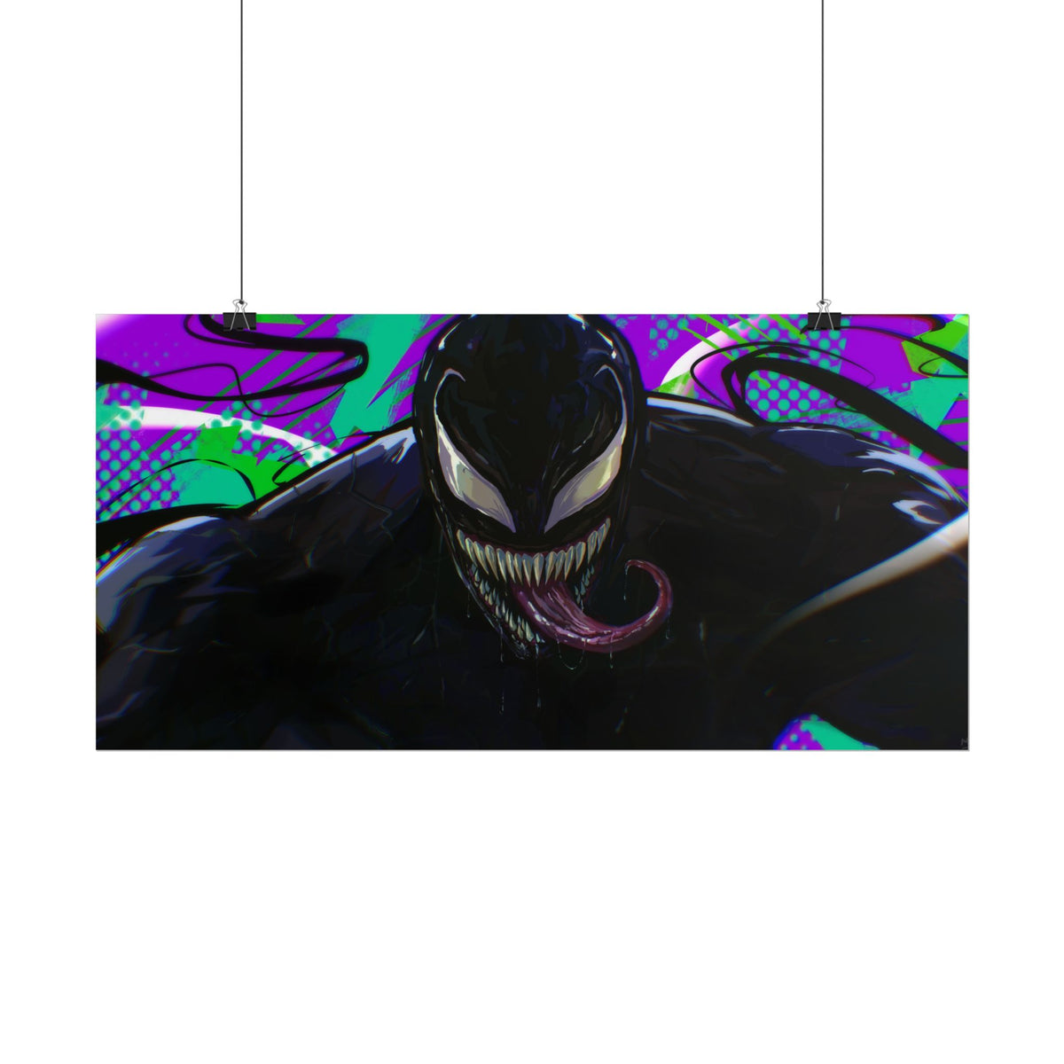 Venom Marvel Fan Art — Rolled Poster