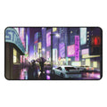 Cyberpunk City — Desk Mat
