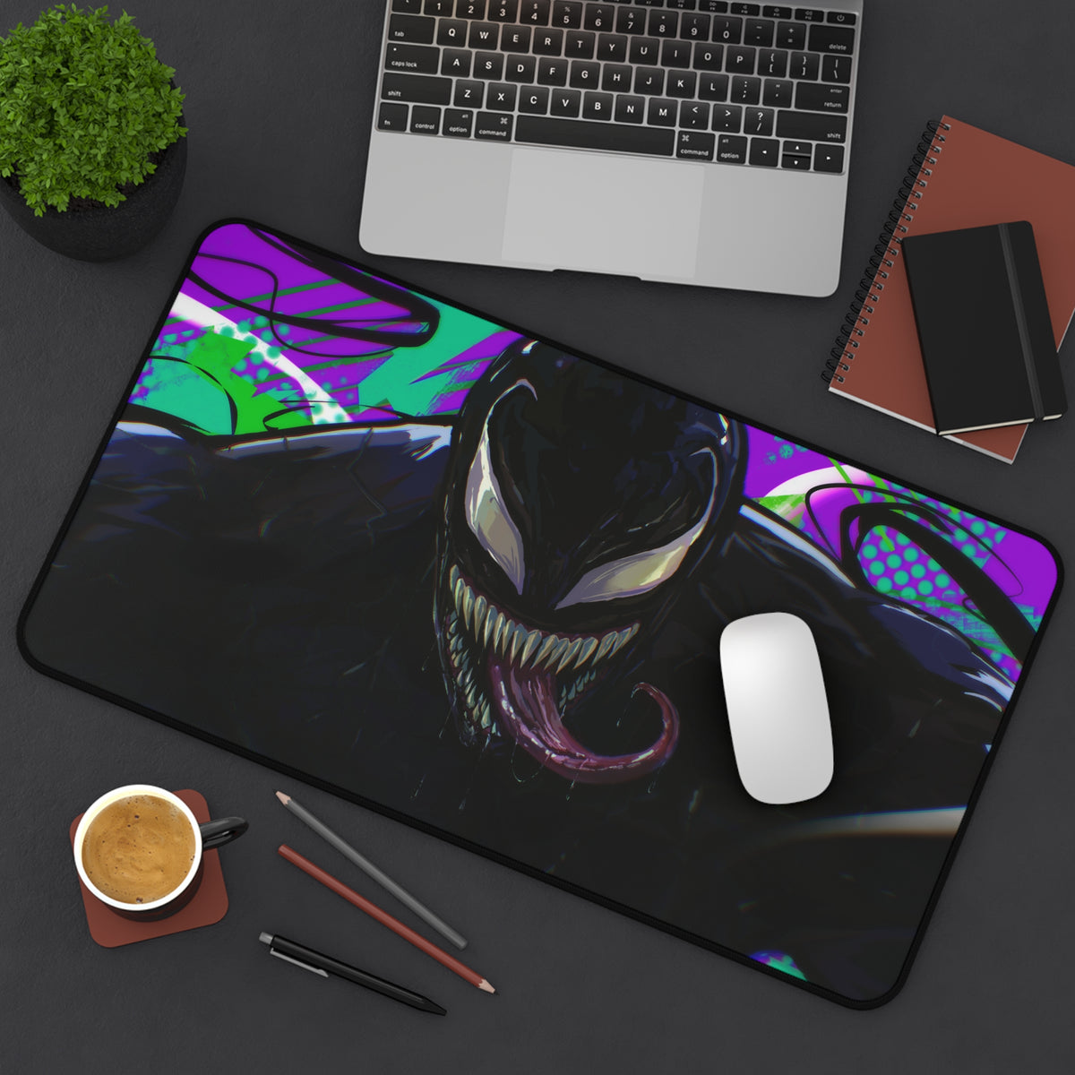 Venom Marvel Fan Art — Desk Mat