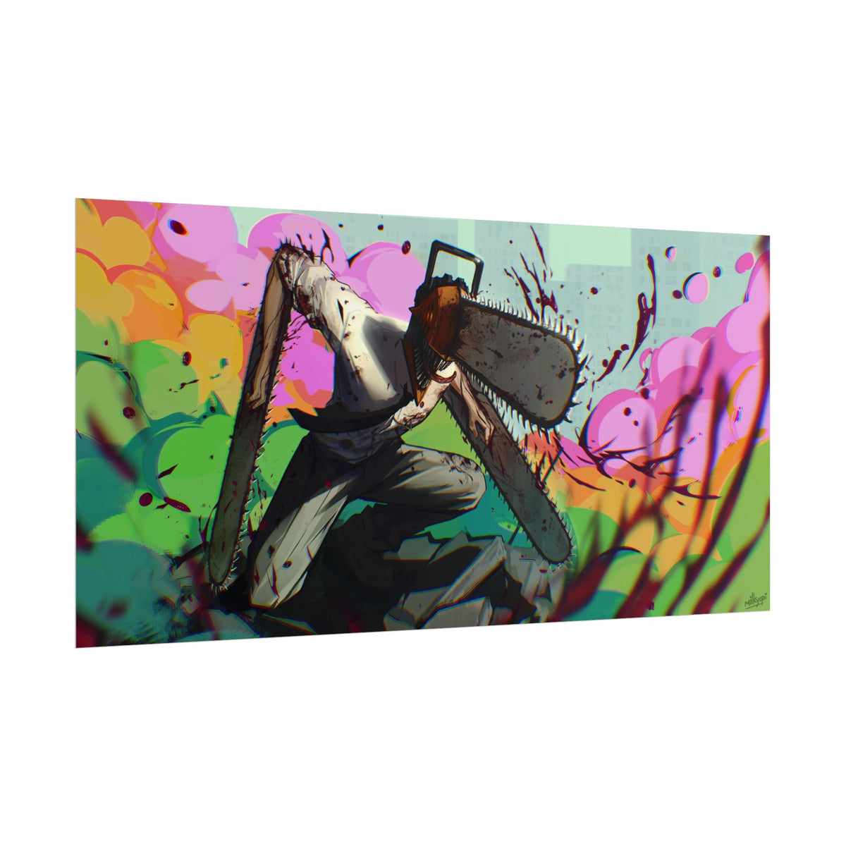 Chainsaw Man Denji — Rolled Poster
