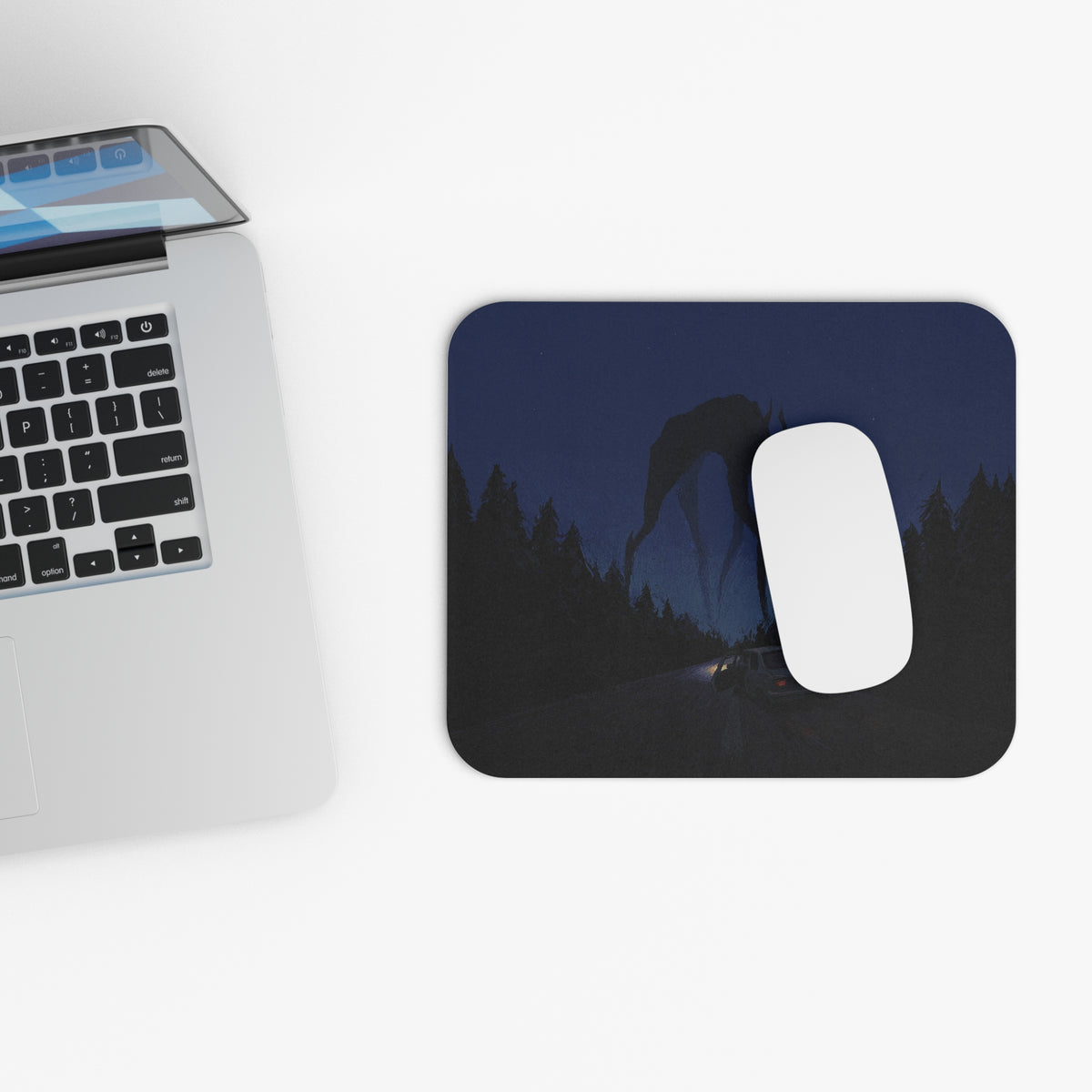 LowRes Eerie — Mouse Pad