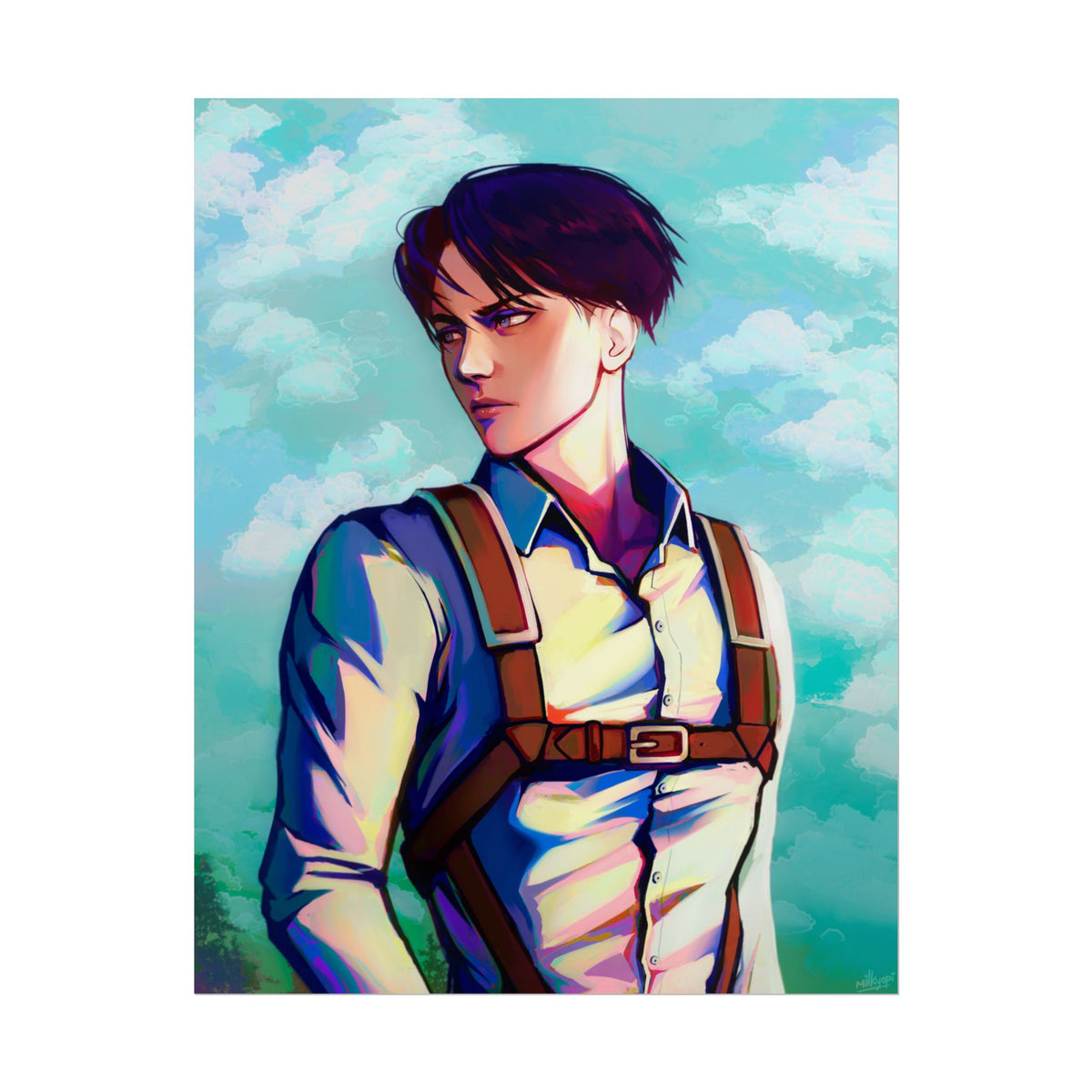 Levi Ackerman Attack on Titan — Rolled Poster